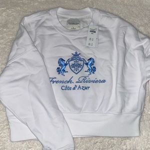 Abercrombie graphic crewneck